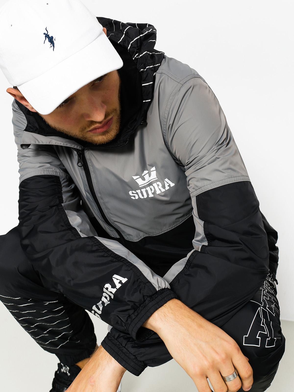 Supra Jacke Dash Track (black/grey)