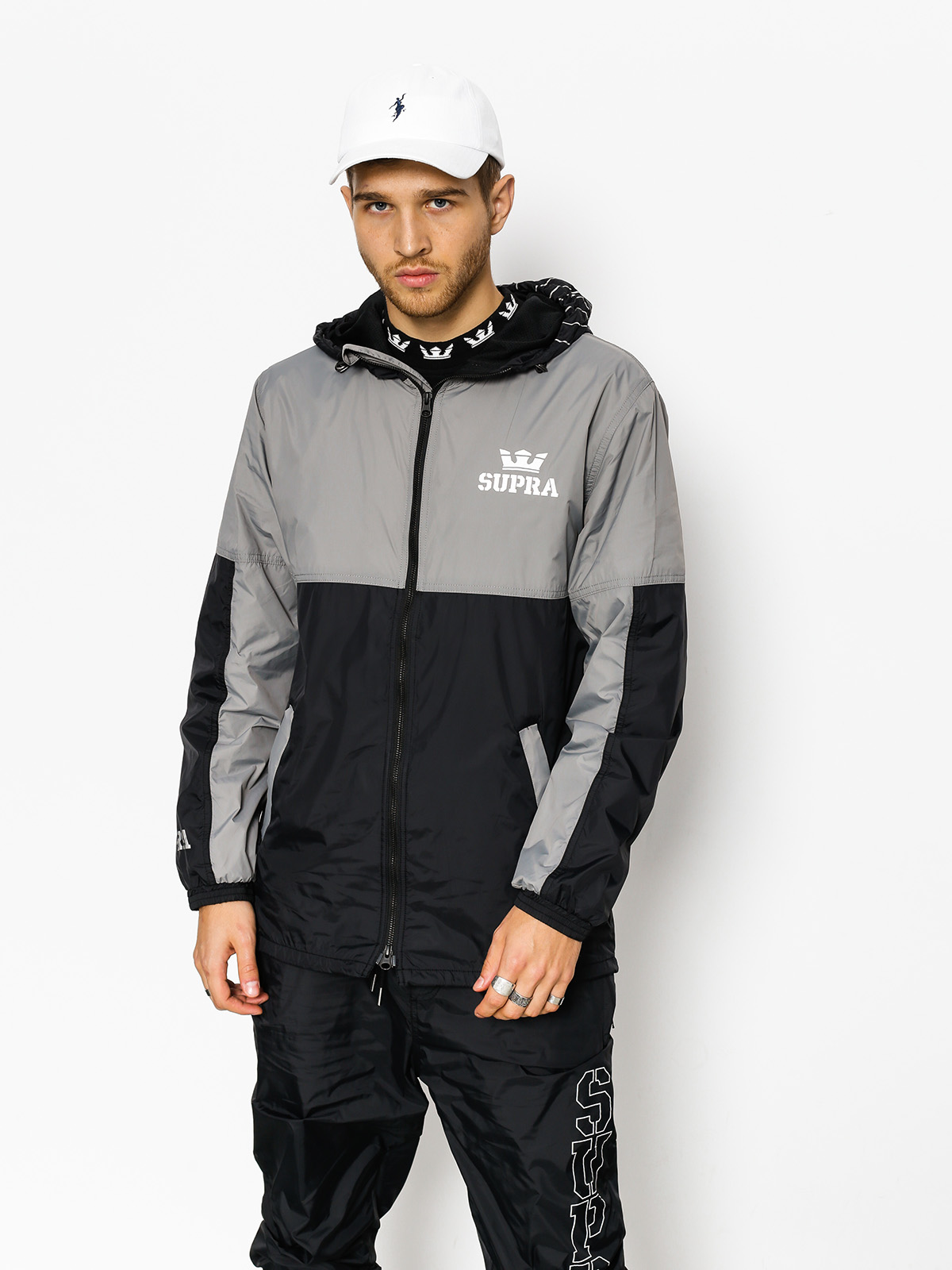 Supra Jacke Dash Track (black/grey)
