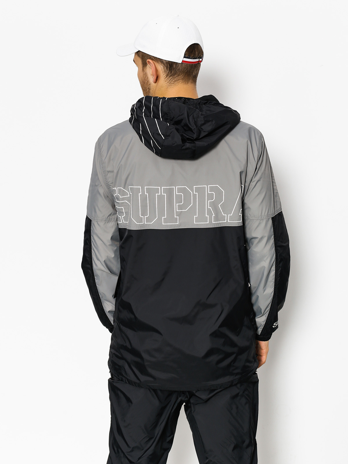 Supra Jacke Dash Track (black/grey)