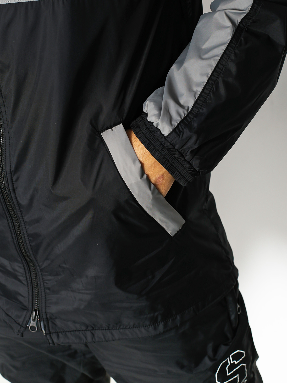 Supra Jacke Dash Track (black/grey)