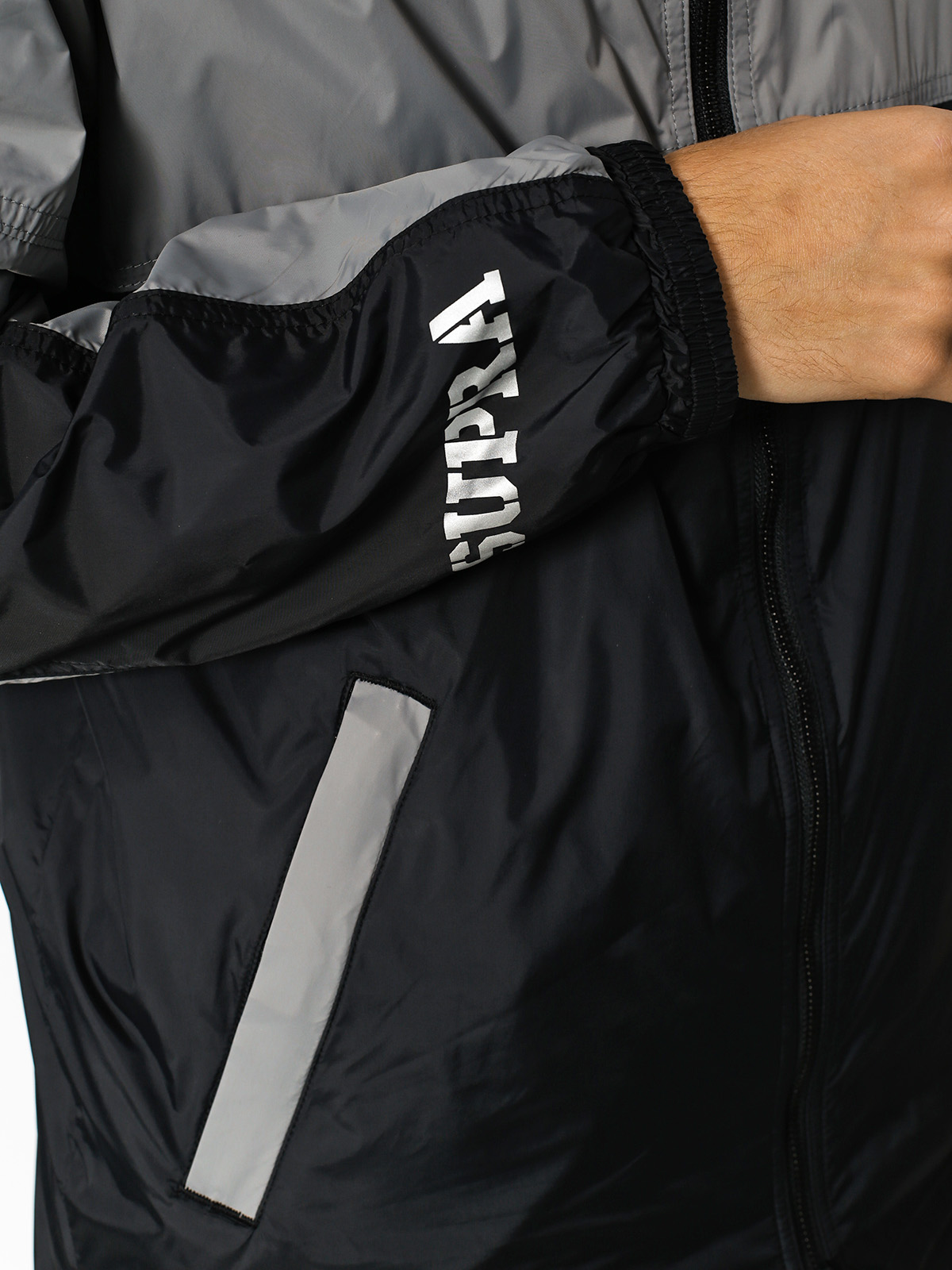 Supra Jacke Dash Track (black/grey)