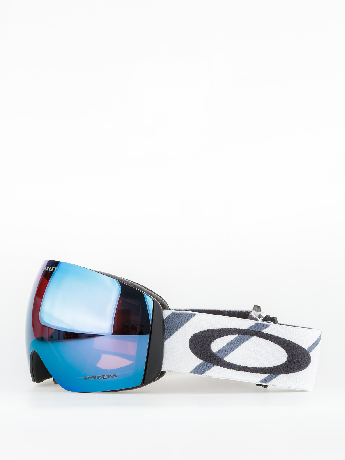 Oakley Snowboardbrille Flight Deck (hazard bar slate ice/prizm snow sapphire iridium)