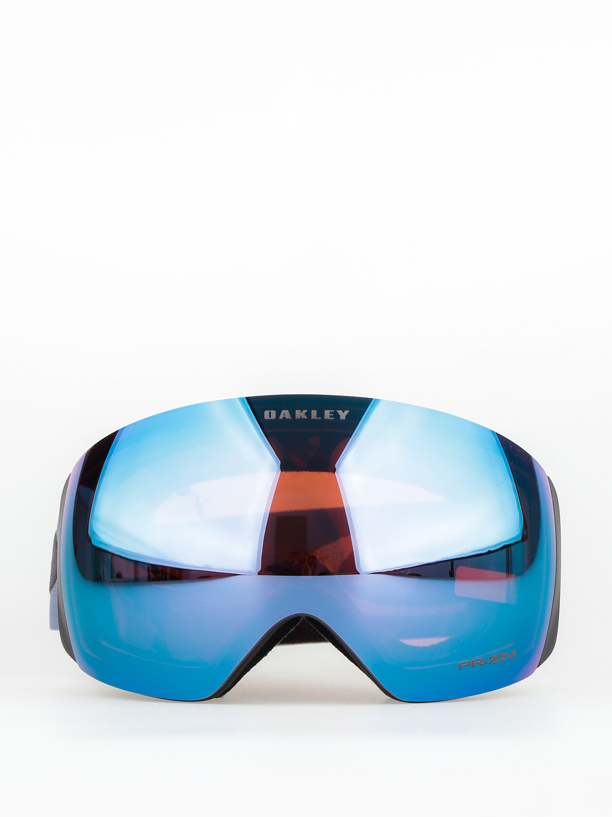 Oakley Snowboardbrille Flight Deck (hazard bar slate ice/prizm snow sapphire iridium)
