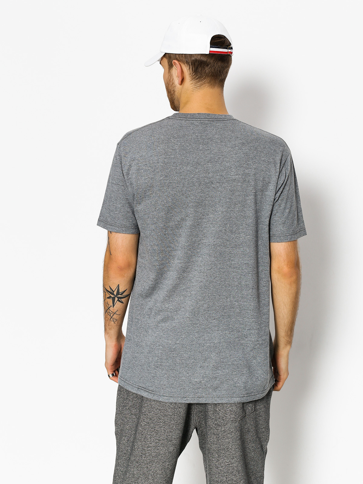 Supra T-shirt Cross Seal (grey heather)