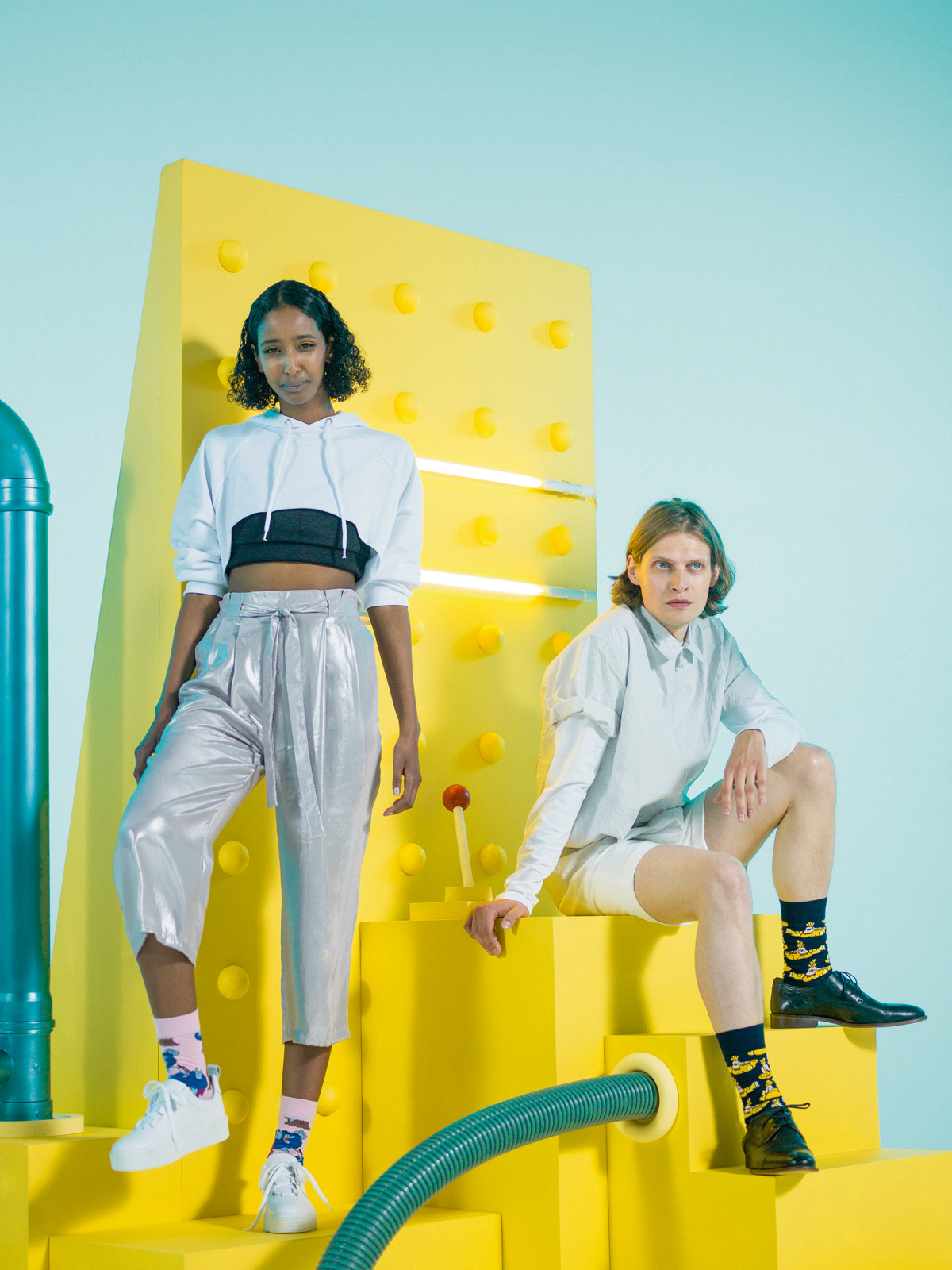 Happy Socks Socks The Beatles (lp collectors box 6 pack)