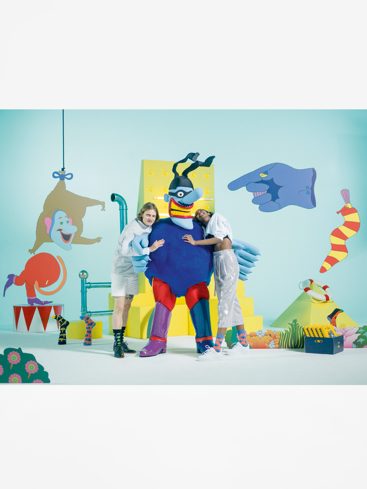 Happy Socks Socks The Beatles (lp collectors box 6 pack)