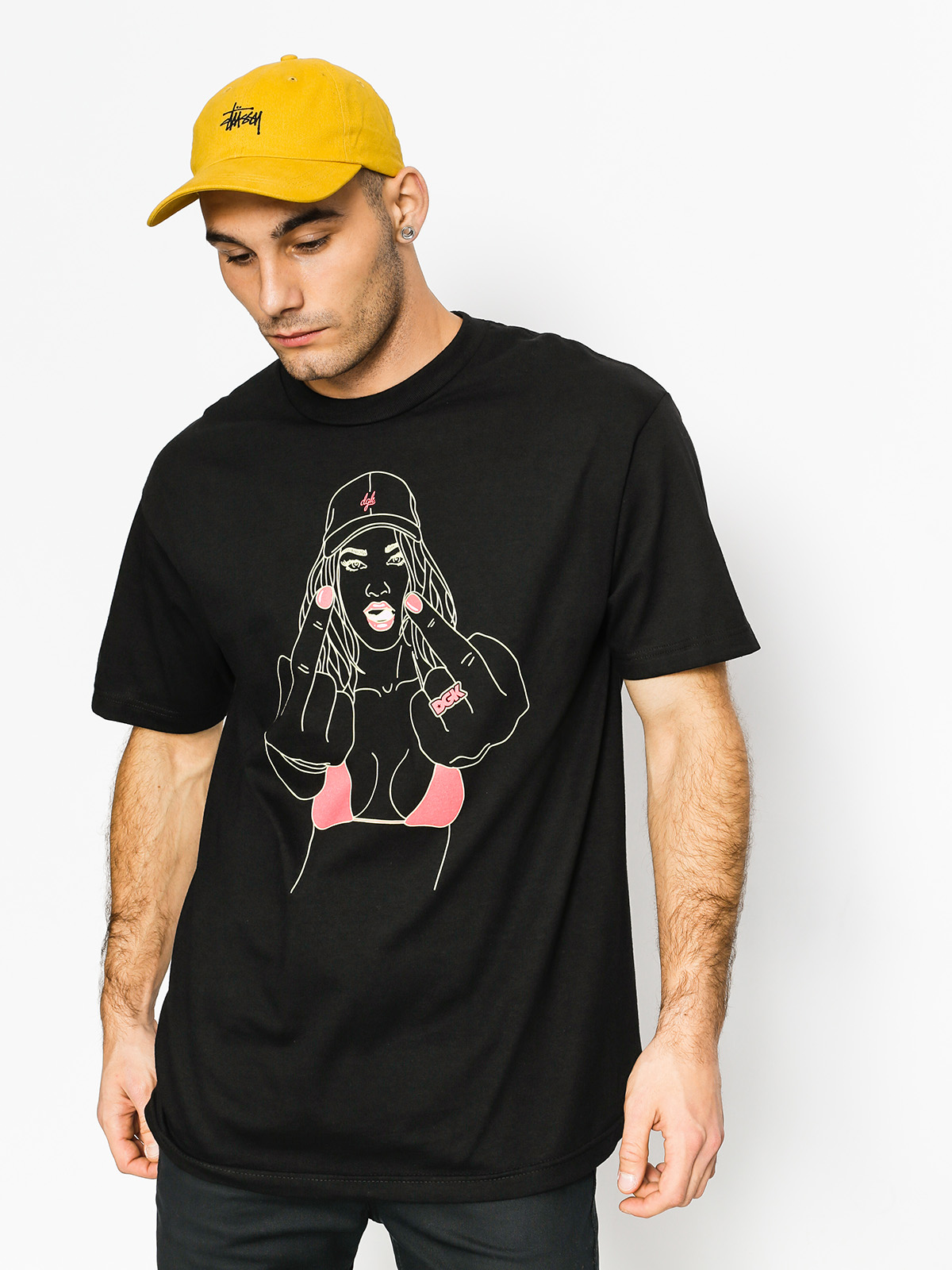 DGK T-shirt F With (black)