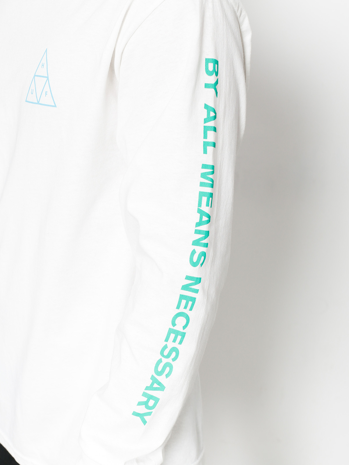 HUF Longsleeve Multi Triple Triangle (white)