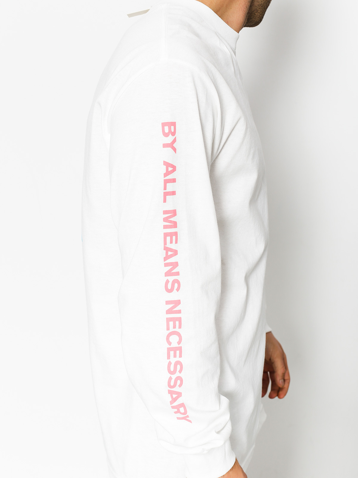 HUF Longsleeve Multi Triple Triangle (white)