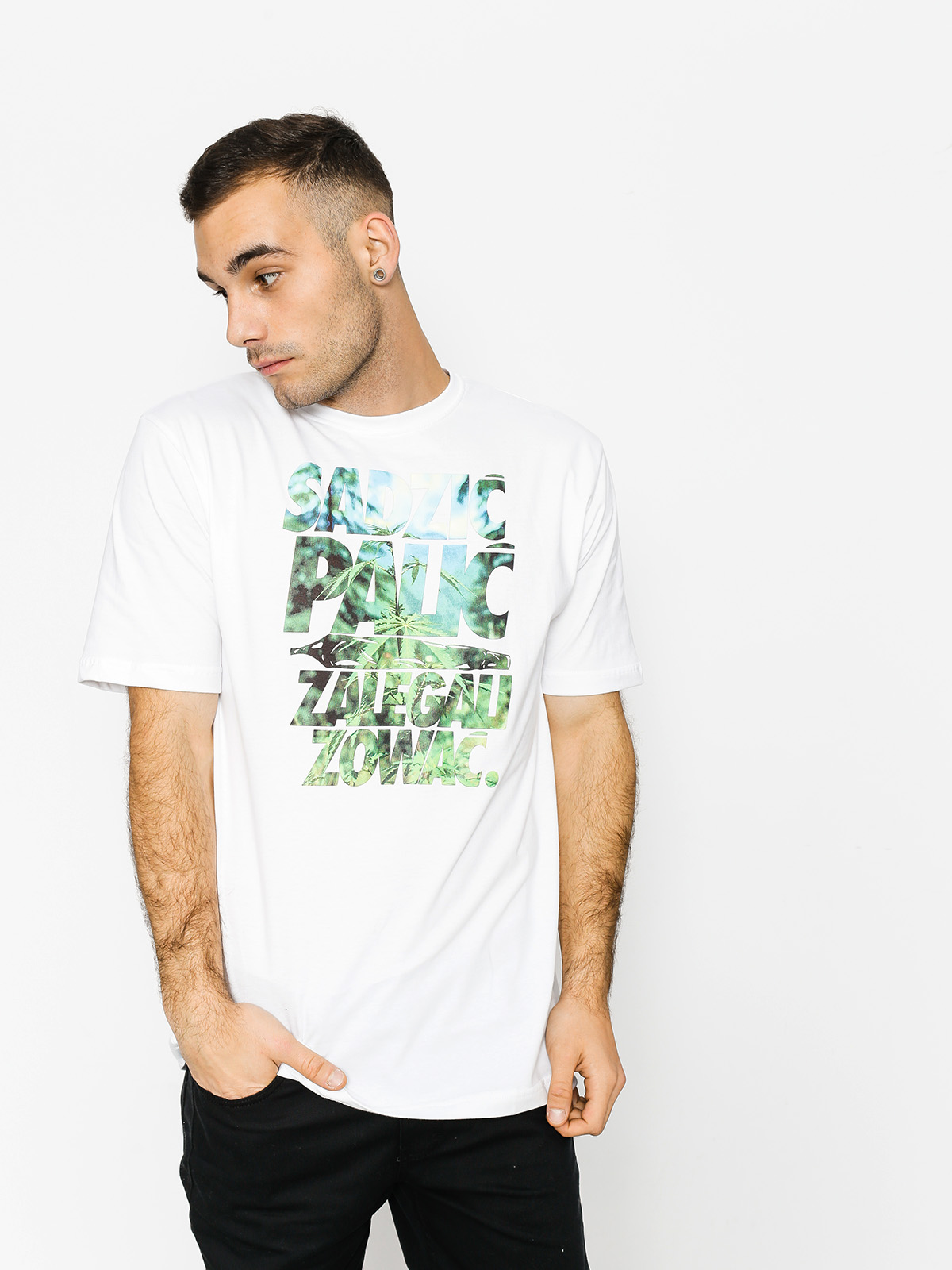 El Polako T-shirt Sadzić (white)
