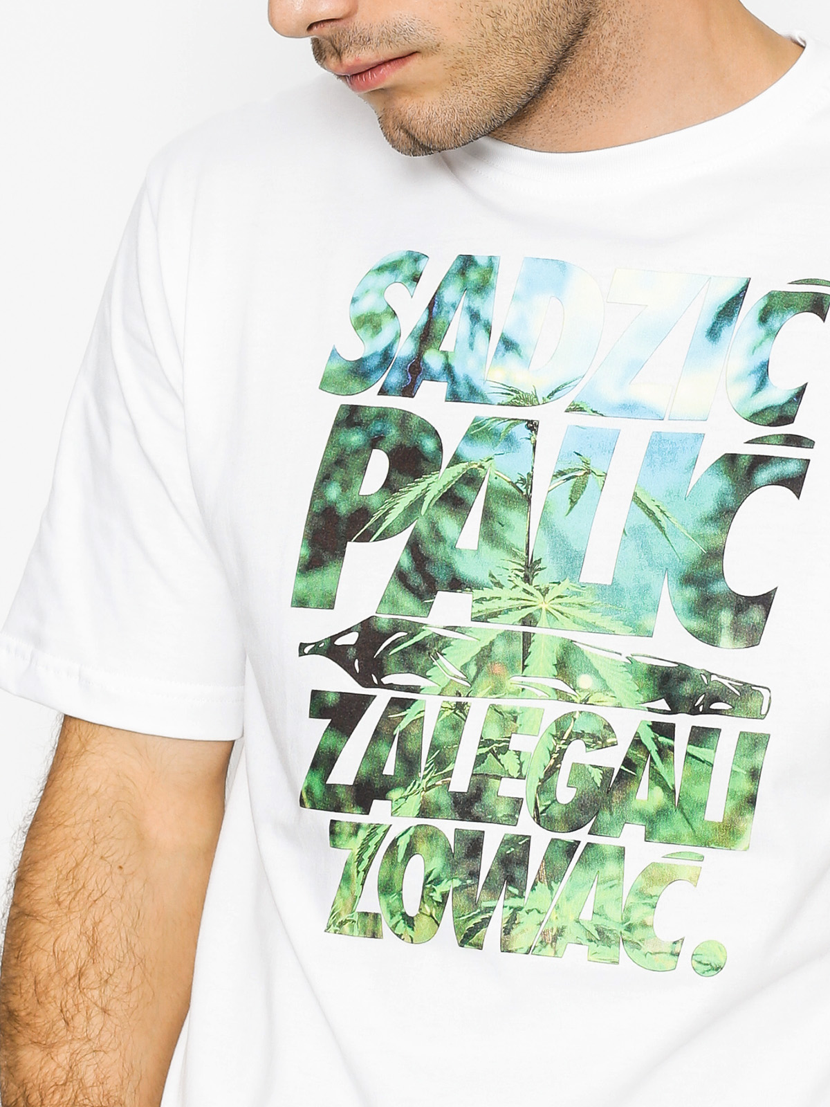 El Polako T-shirt Sadzić (white)