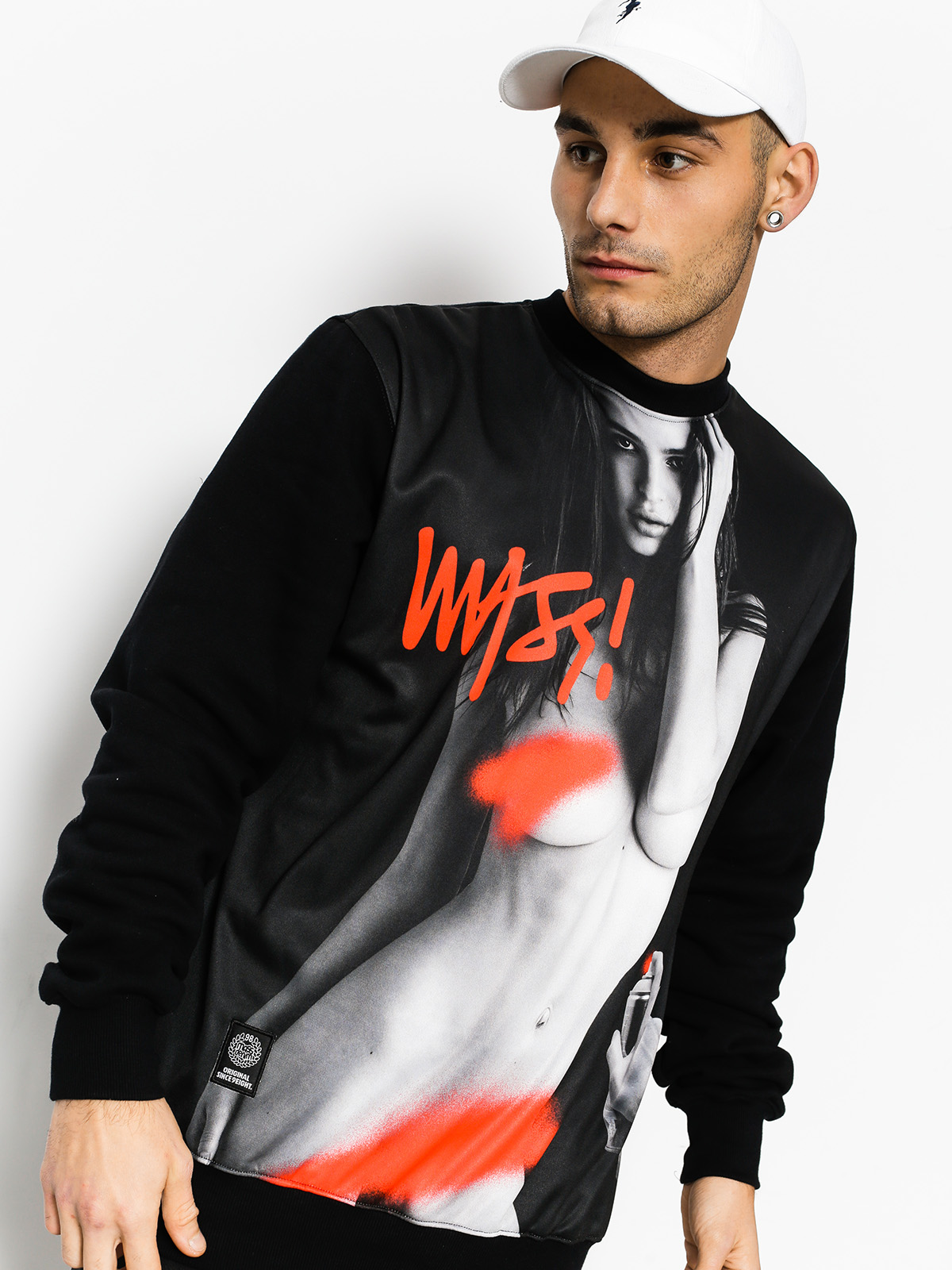 MassDnm Sweatshirt Bomb Girl (black)