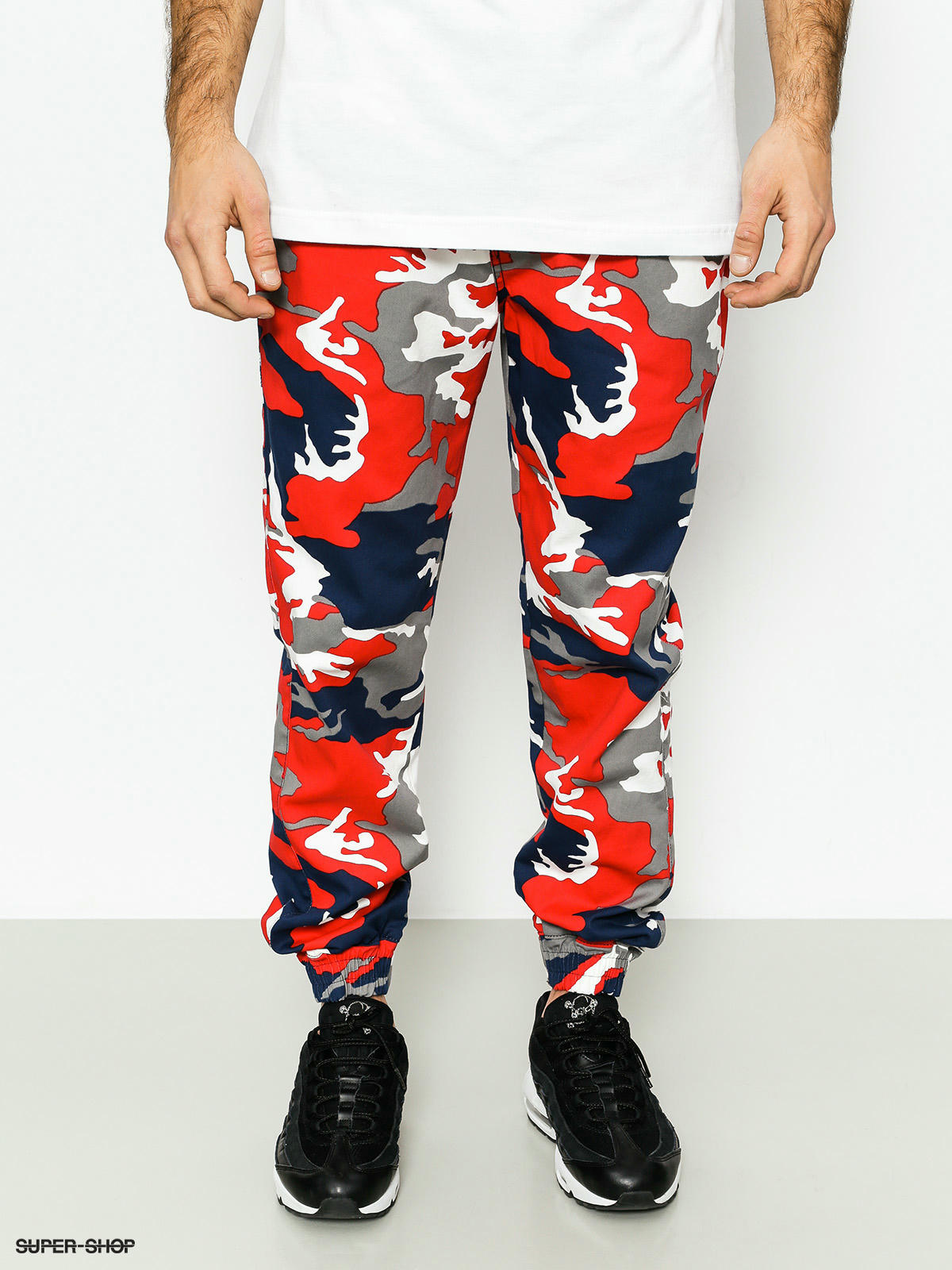 Diamante Wear Pants Classic Jogger red dope camo