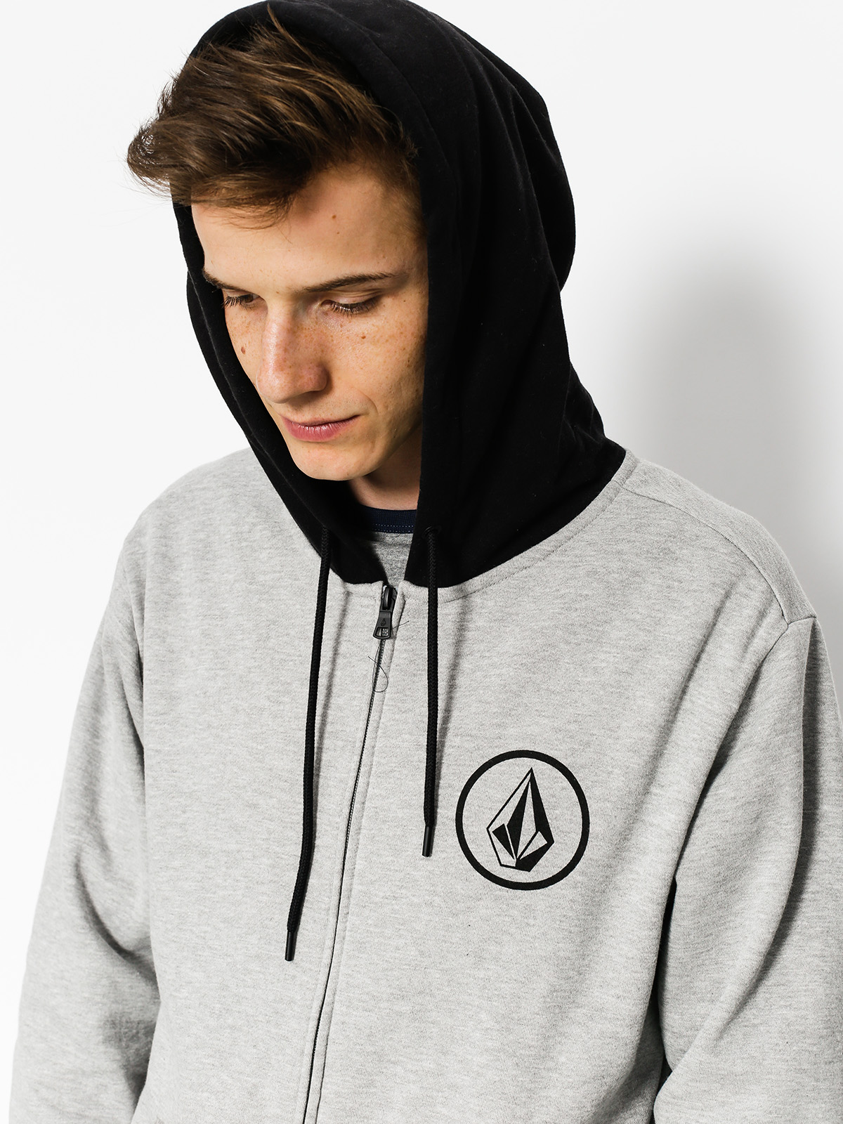 Volcom Hoodie Stone ZHD (gry)