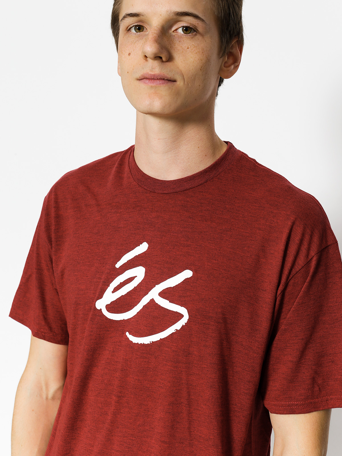 Es T-shirt Mid Script Tech (red)