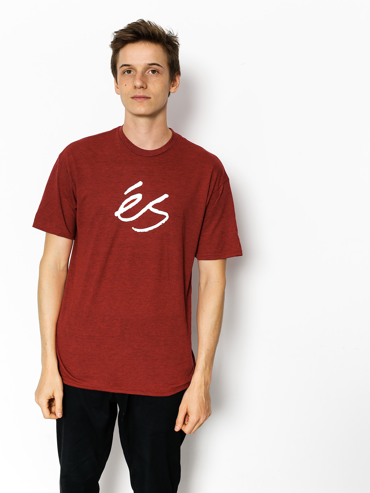 Es T-shirt Mid Script Tech (red)