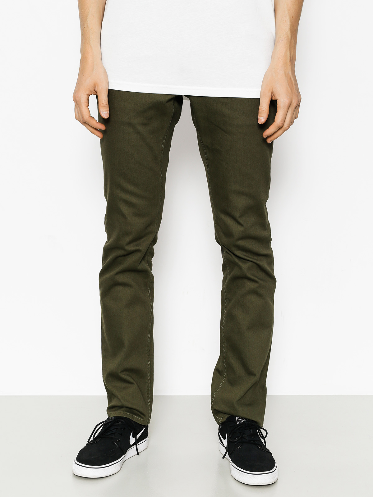 Volcom Pants Vorta 5 Pocket Slub (mil)