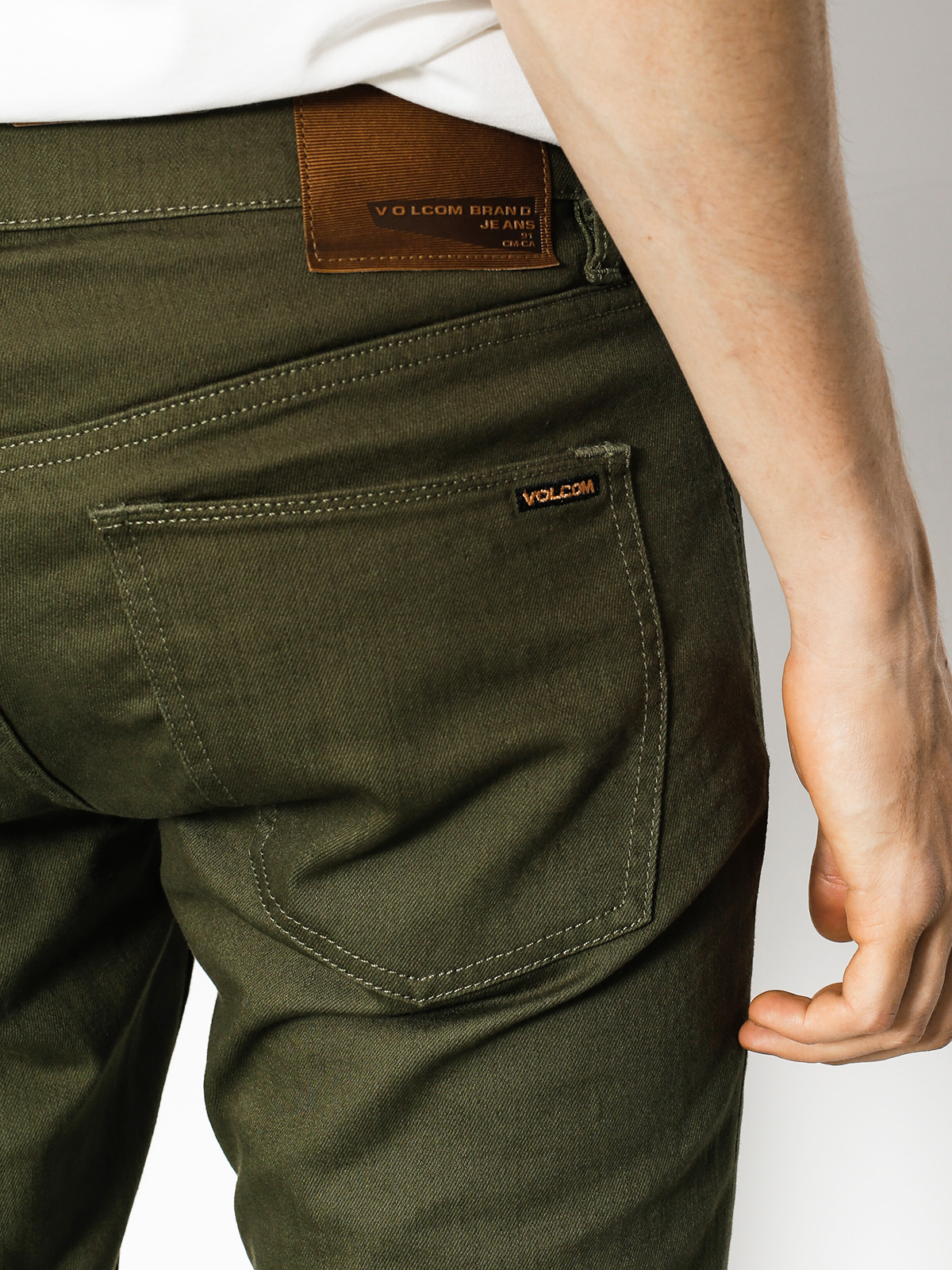 Volcom Pants Vorta 5 Pocket Slub (mil)