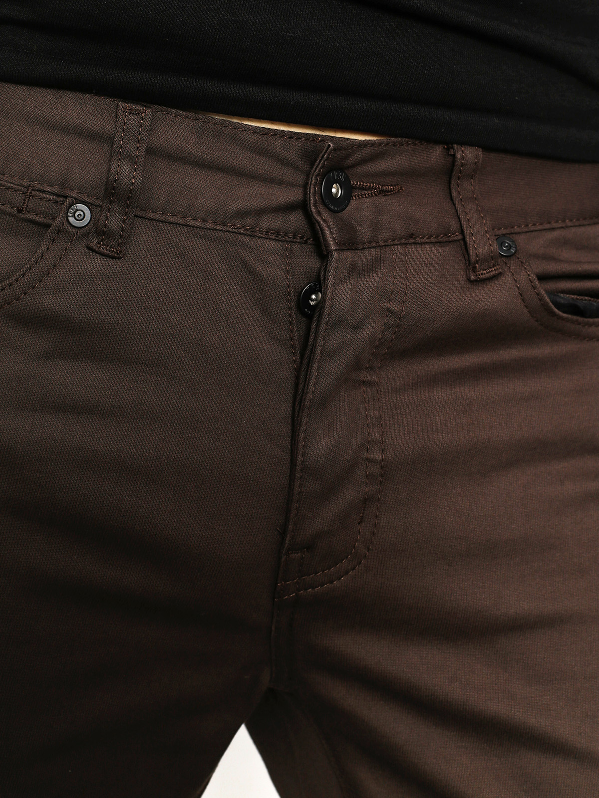 Kr3w Pants K Slim 5 Pocket (dk chocolate)