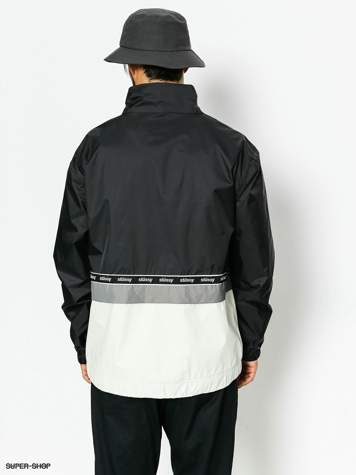 nylon warm up jacket