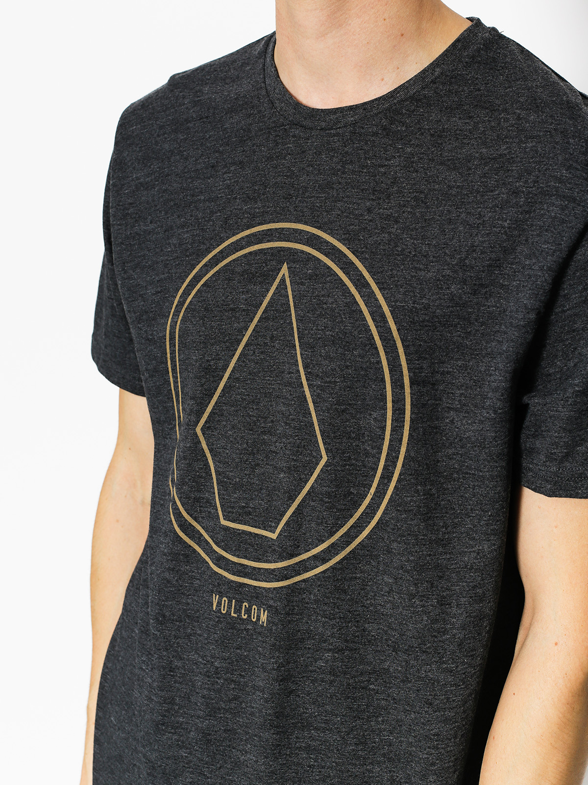 Volcom T-shirt Pinline Stone Hth (hbk)