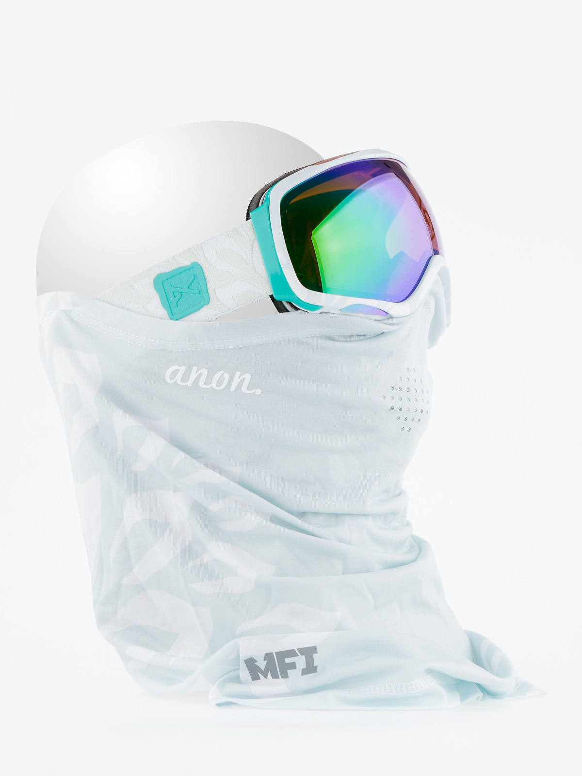 Anon Goggles Tempest Mfi Wmn (empress wht/grn slx)