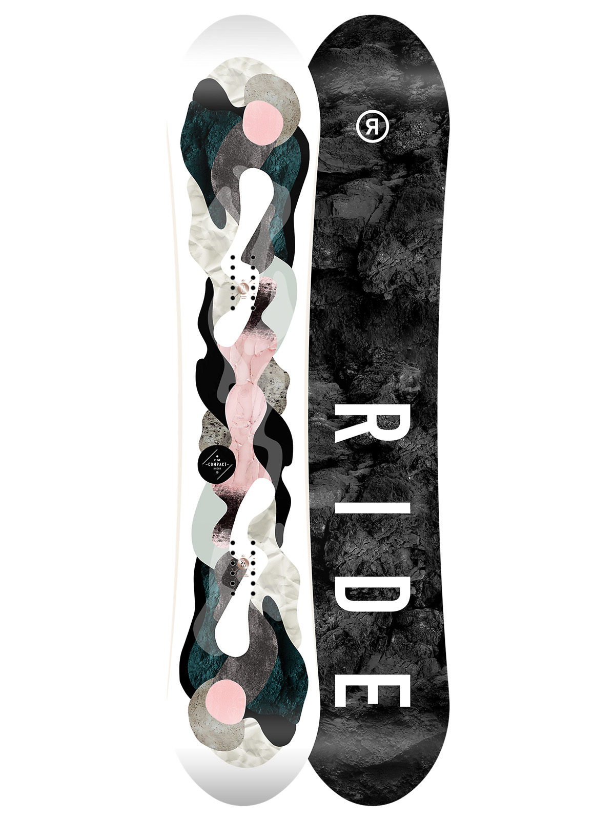 ride compact women's snowboard 2018 Ladies 138cm 2023 model – xe_snowboards perfect for beginners concentrating solely on their riding skills women's snowboard RIDE COMPACT, ROCKER,