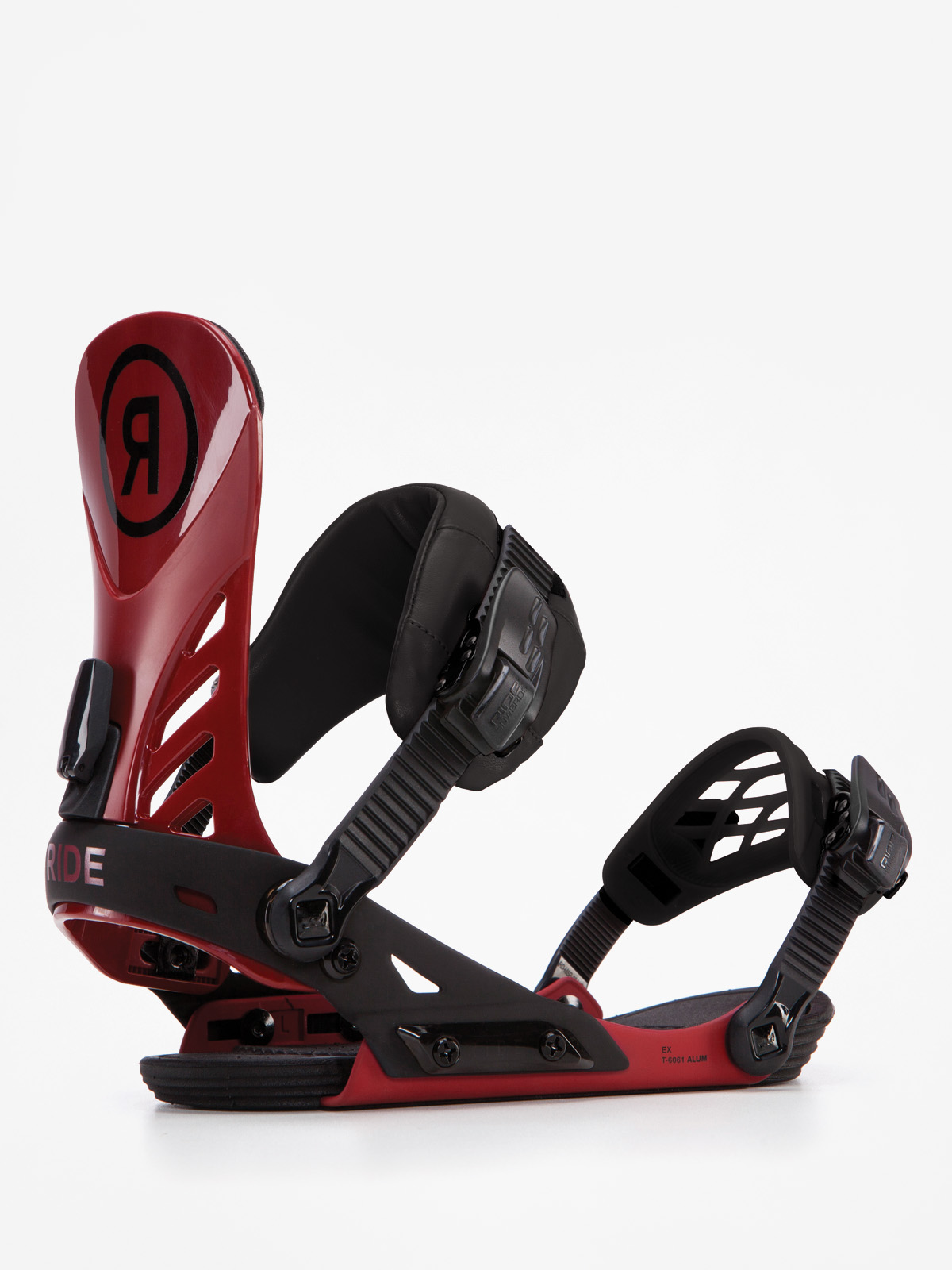 Mens Ride Snowboard bindings Ex (crimson)