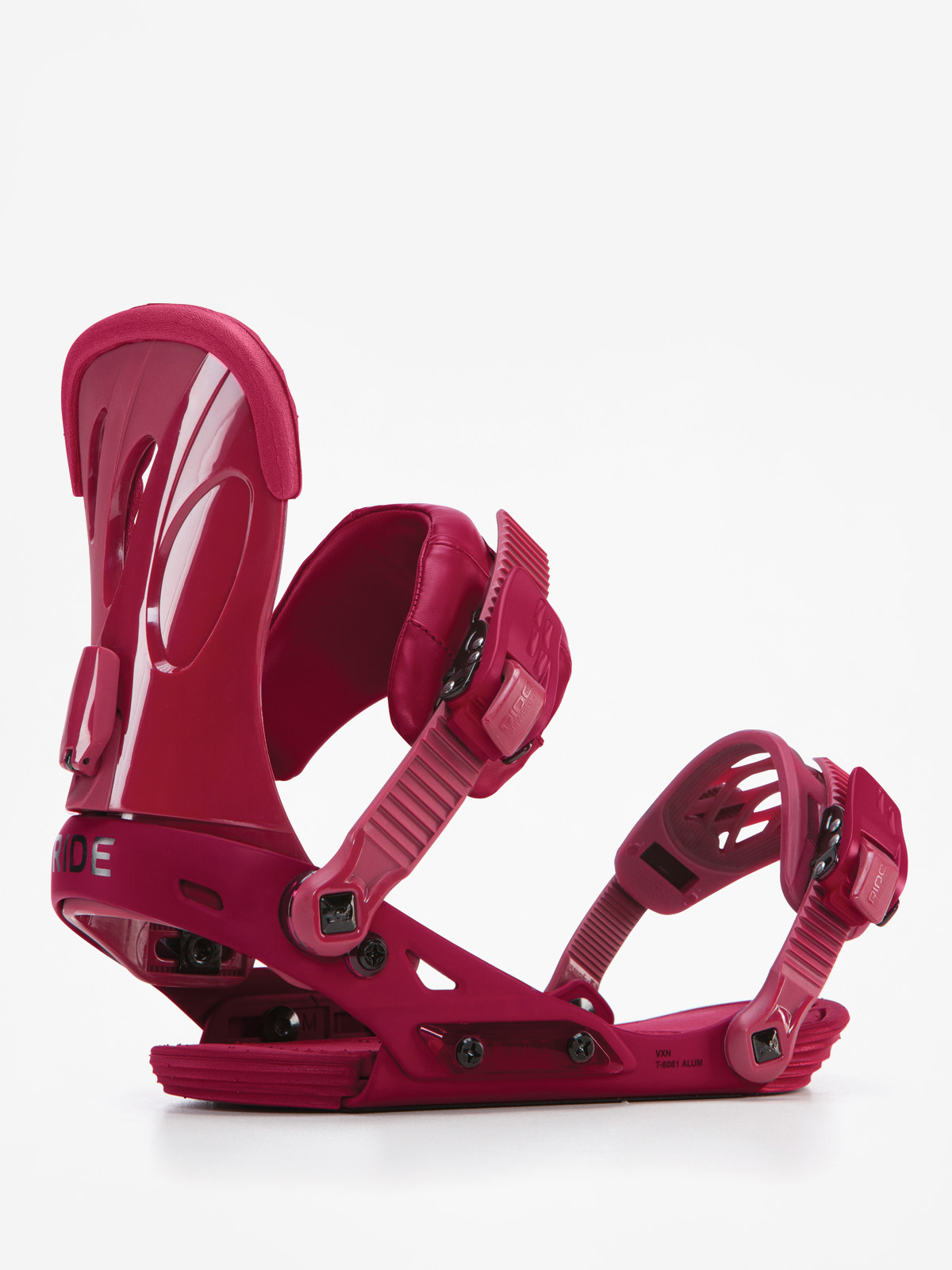 Womens Ride Snowboard bindings Vxn (maroon)