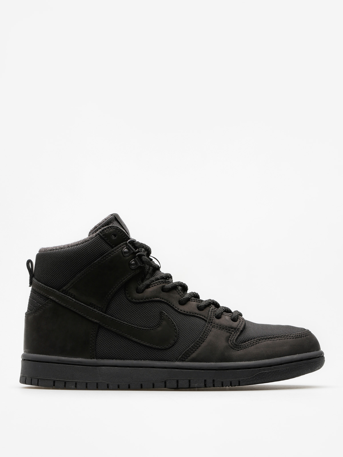 nike sb dunk high boot black