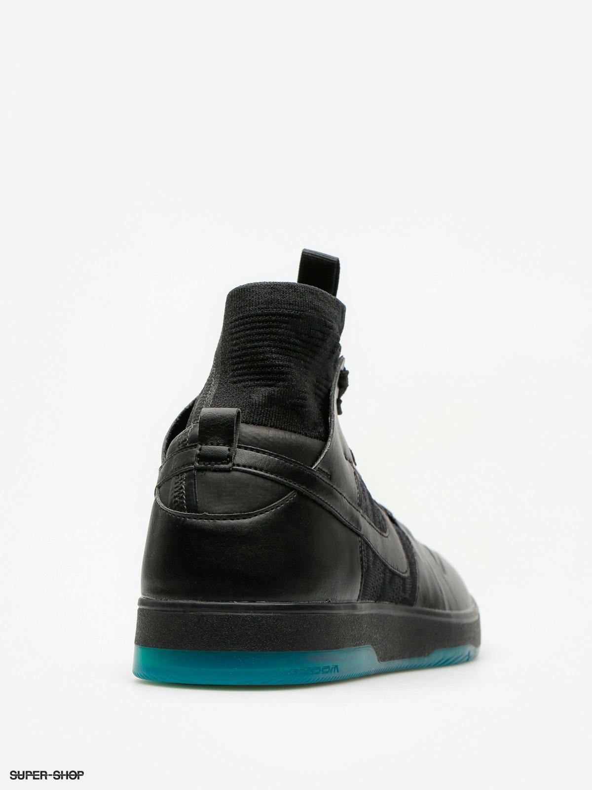 Nike SB Shoes Zoom Dunk High Elite (black/black dk atomic teal)