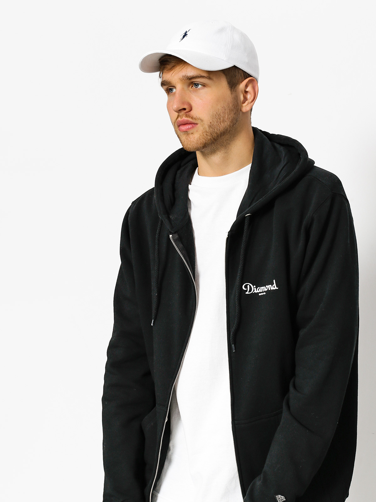 Diamond supply co zip up hoodie hotsell