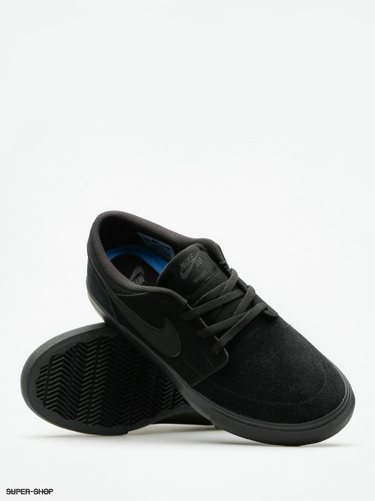 Nike sb solarsoft portmore ii clearance black