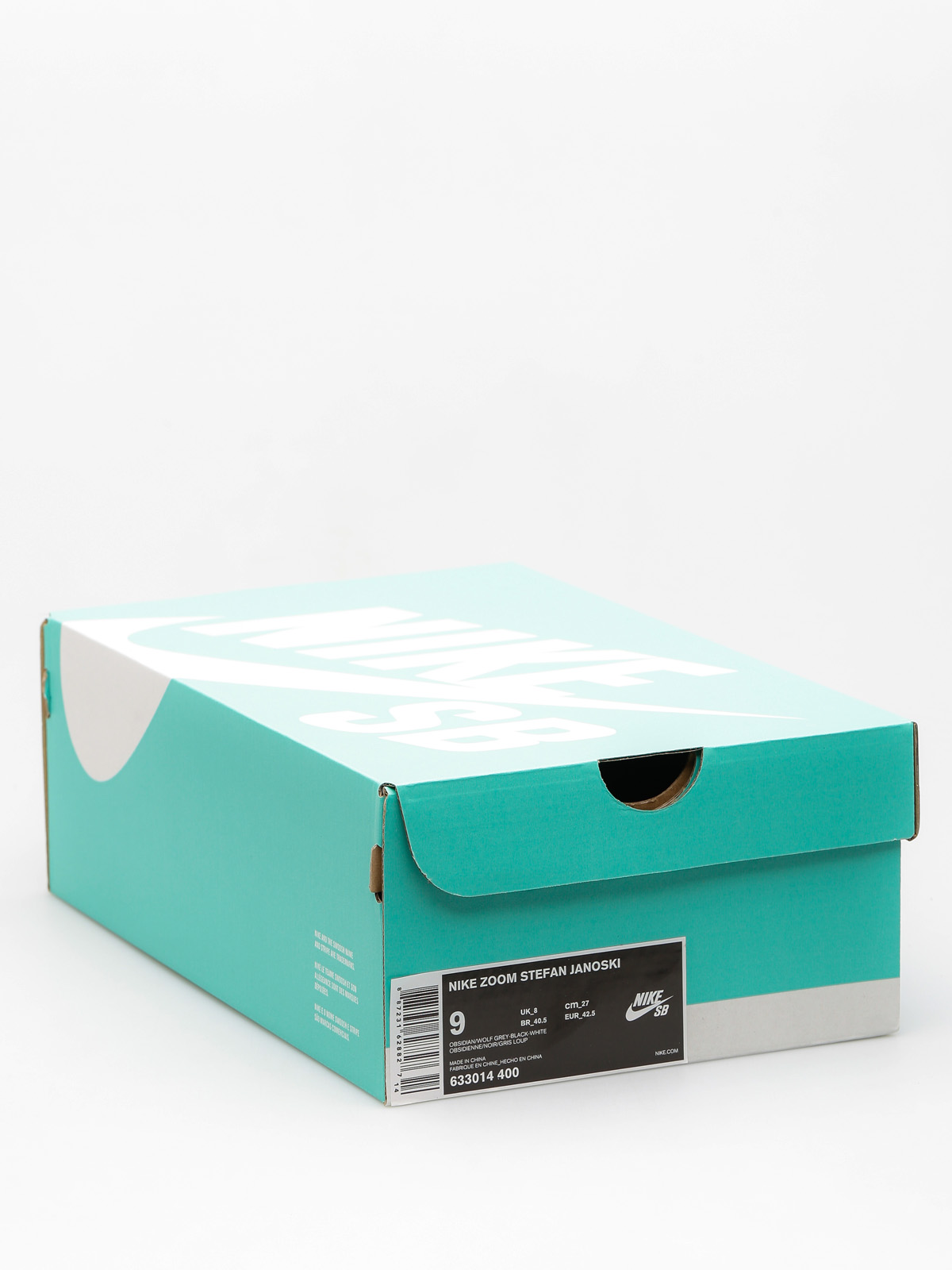 Nike SB Shoes Zoom Stefan Janoski (obsidian/wolf grey black white)