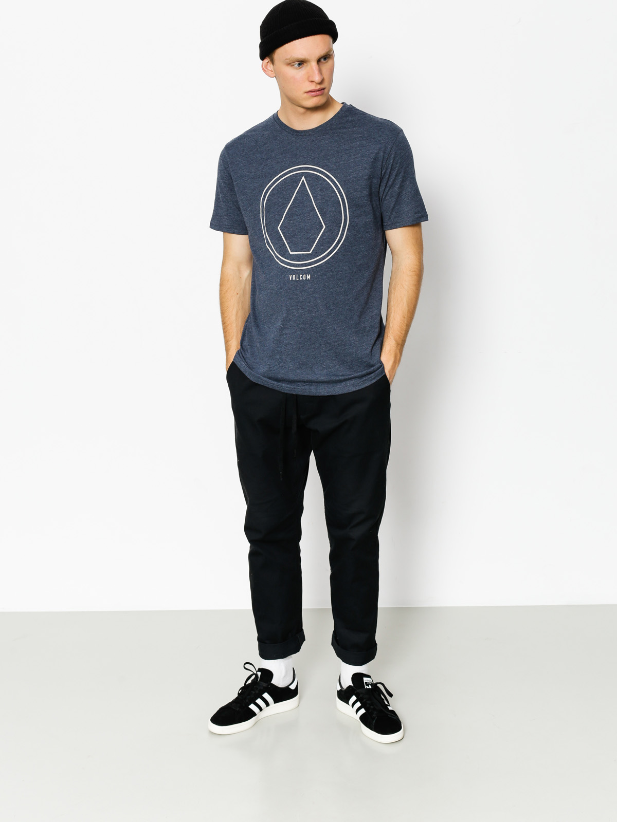 Volcom T-shirt Pinline Stone Hth (ind)