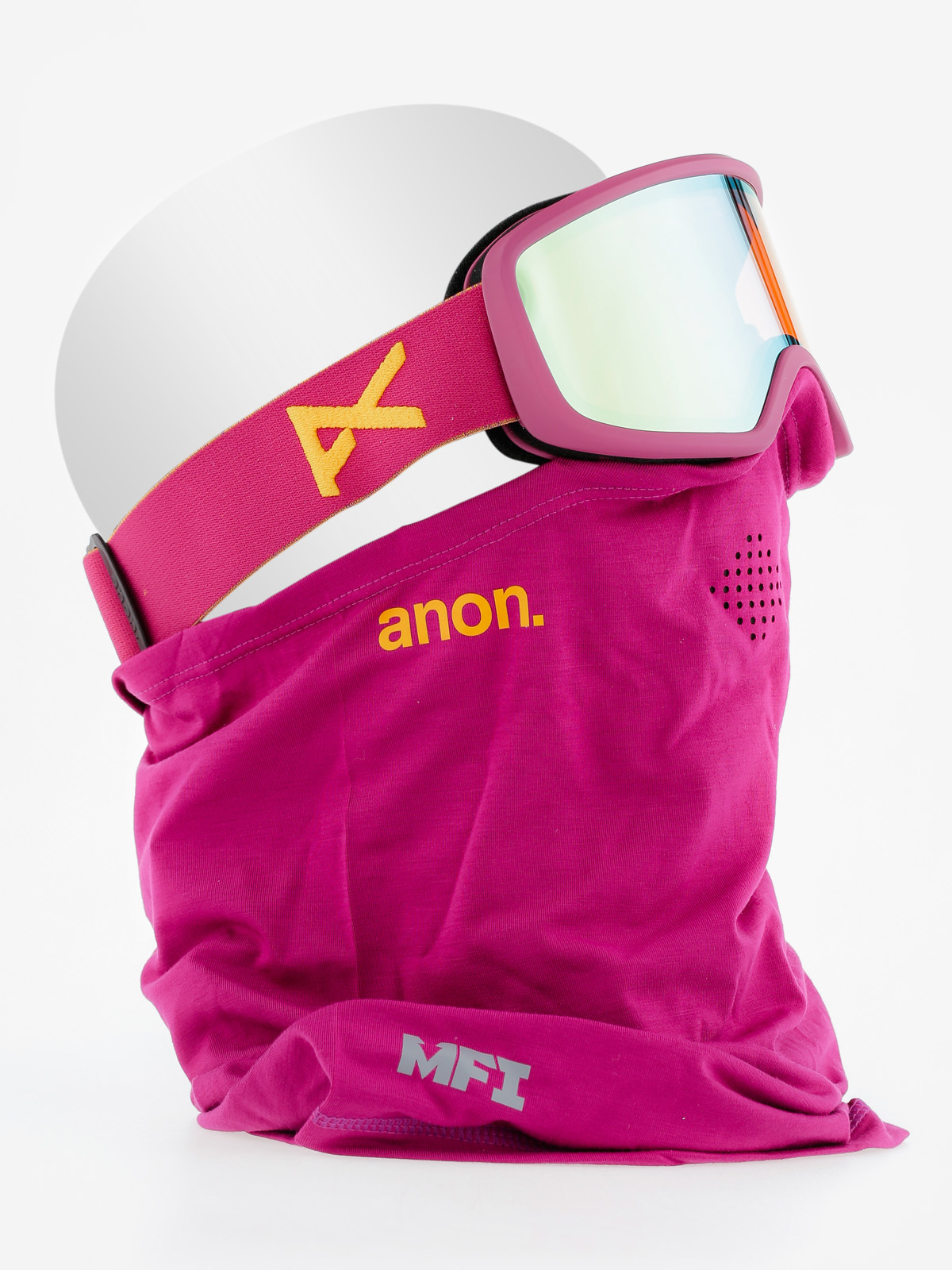 Anon Goggle Deringer Mfi Wmn (purple/gold chrome)