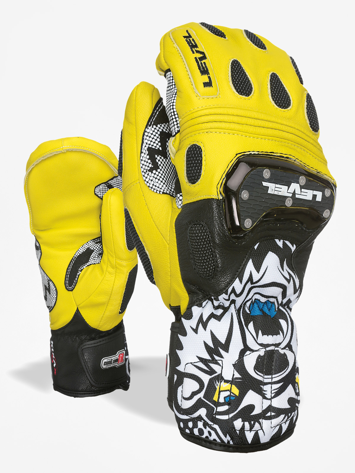 Level Handschuhe Sq Cf Mitt (black yellow)
