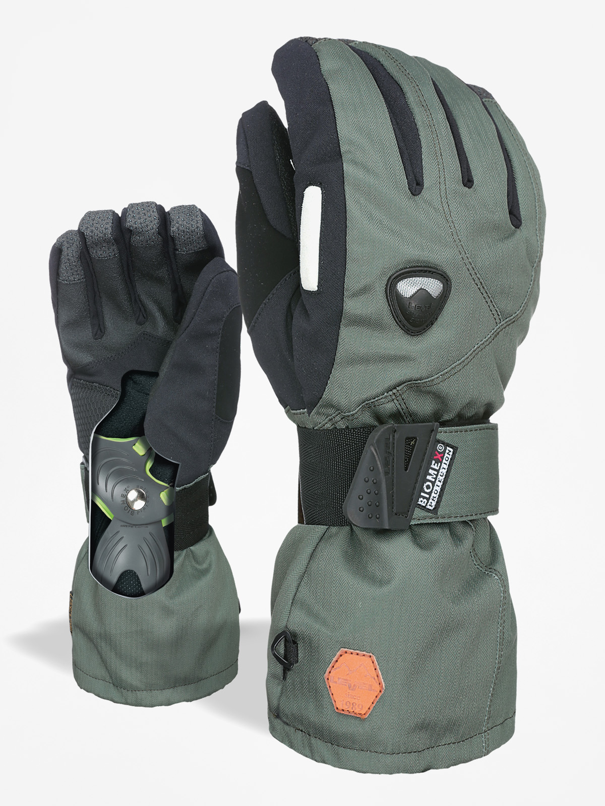Level Gloves Fly (forest)