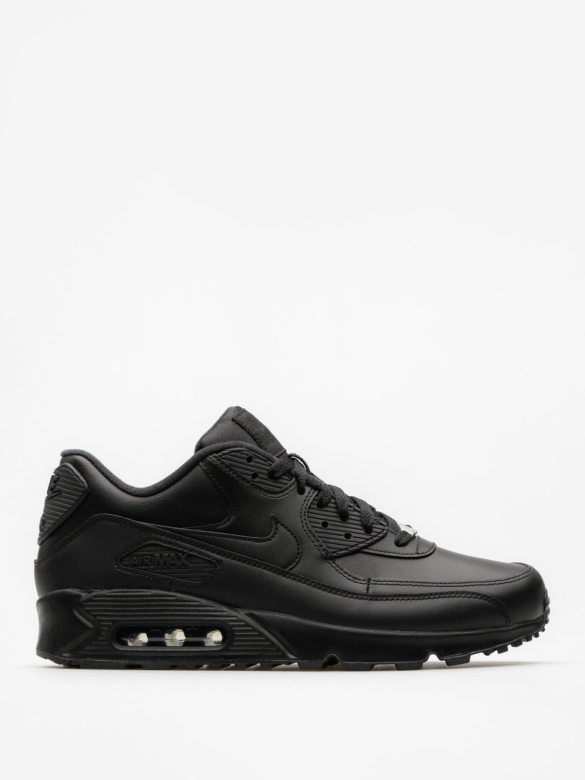 Nike Air Max 90 Schuhe (Leather black/black)