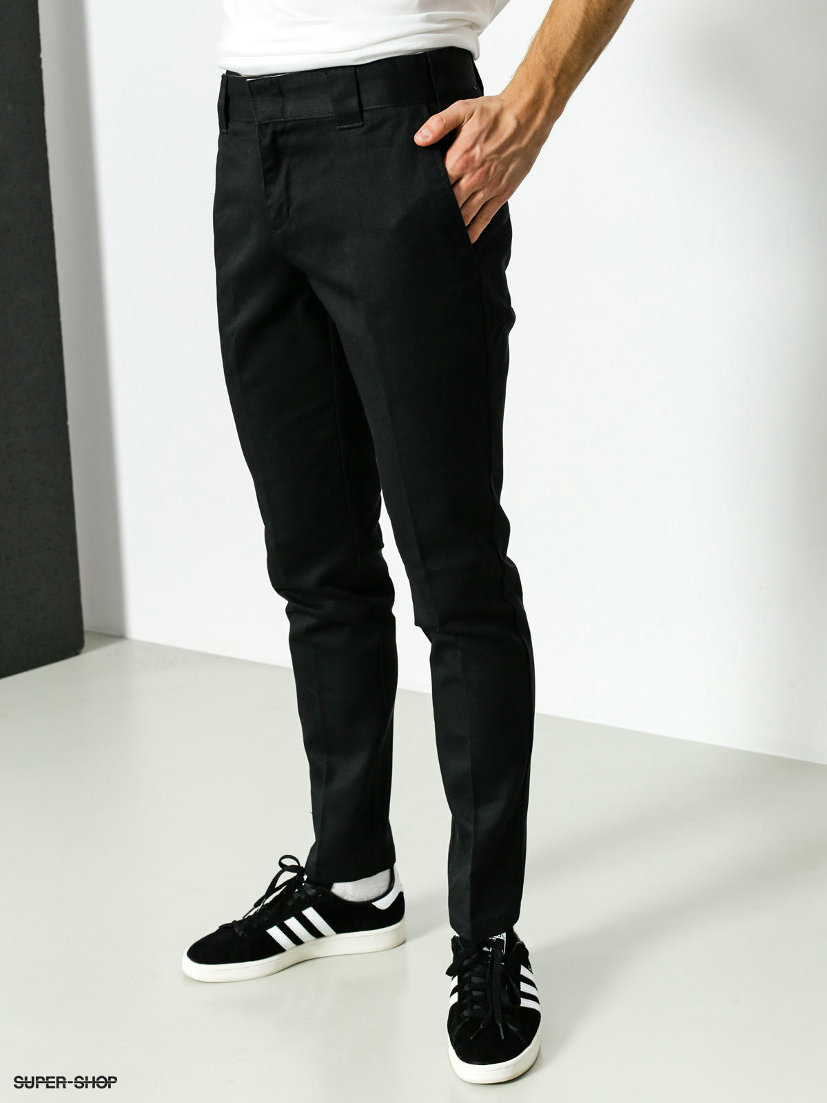 tapered fit work trousers
