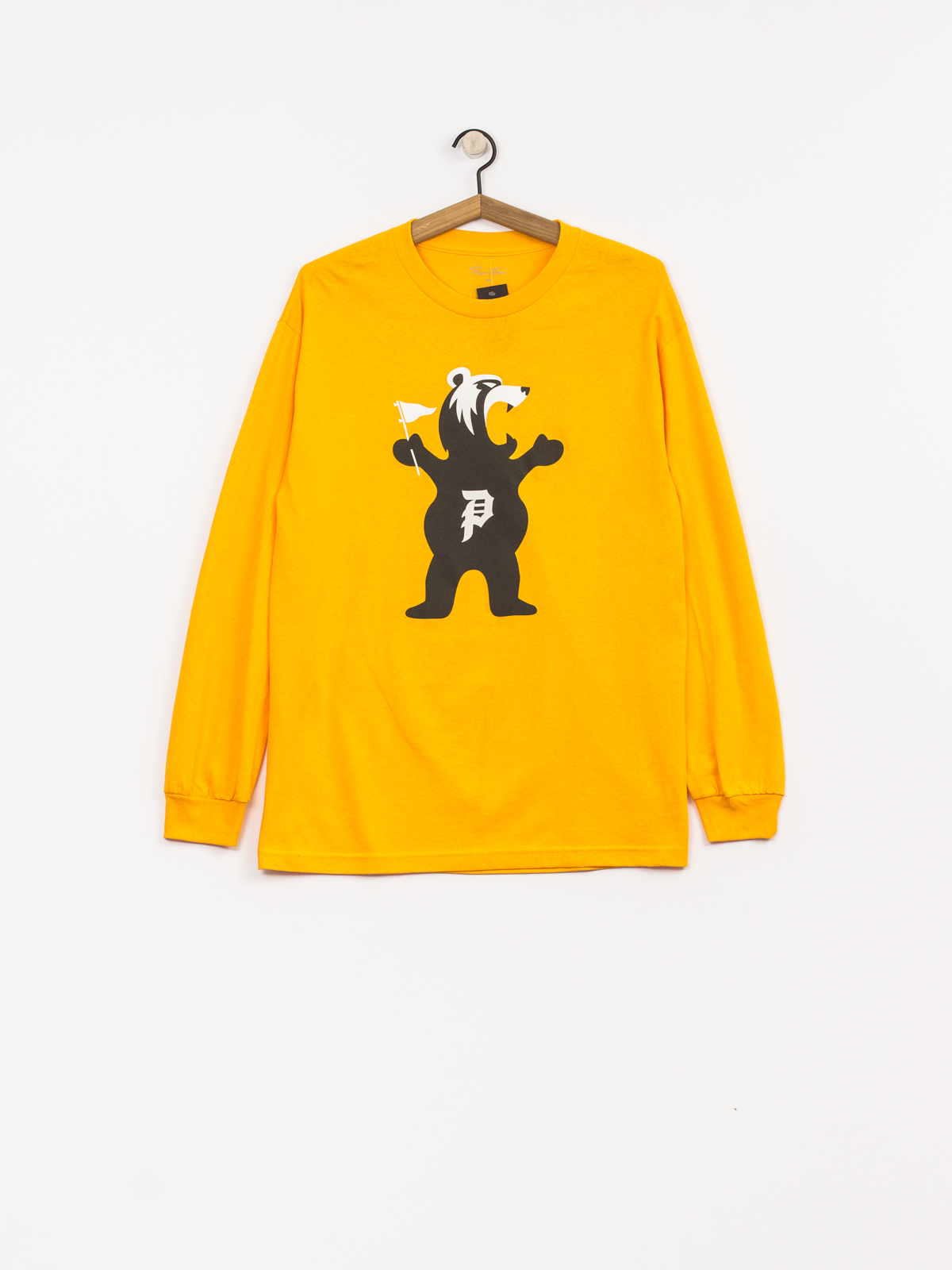 Primitive Longsleeve x Grizzly Griptape Mascot (gold)