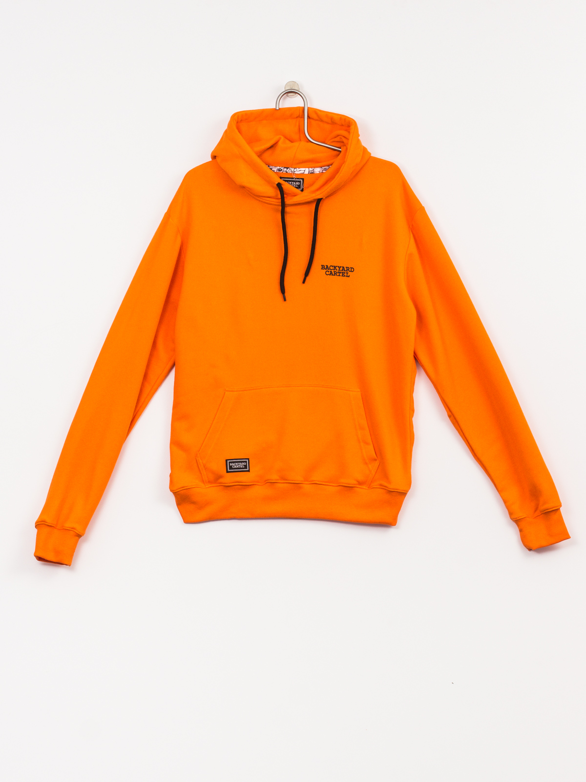 Backyard Cartel Hoodie Back Label HD (claret)