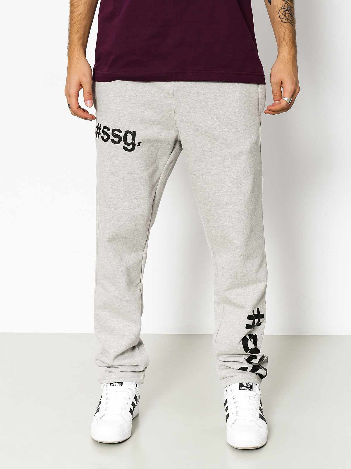 SSG Pants Jogger Front Ssg (light grey)