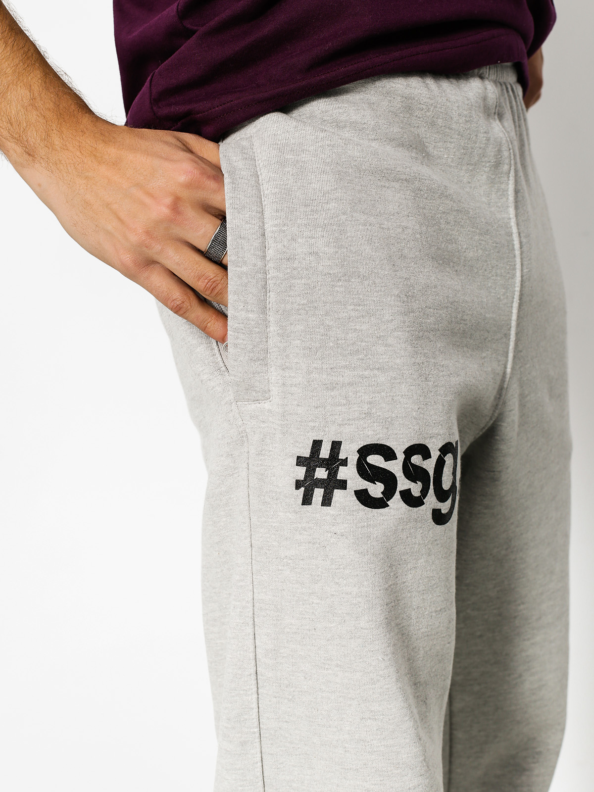 SSG Pants Jogger Front Ssg (light grey)