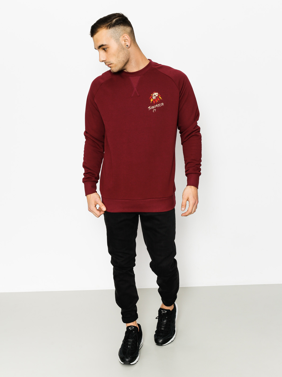 Turbokolor Sweatshirt Trust (burgundy)