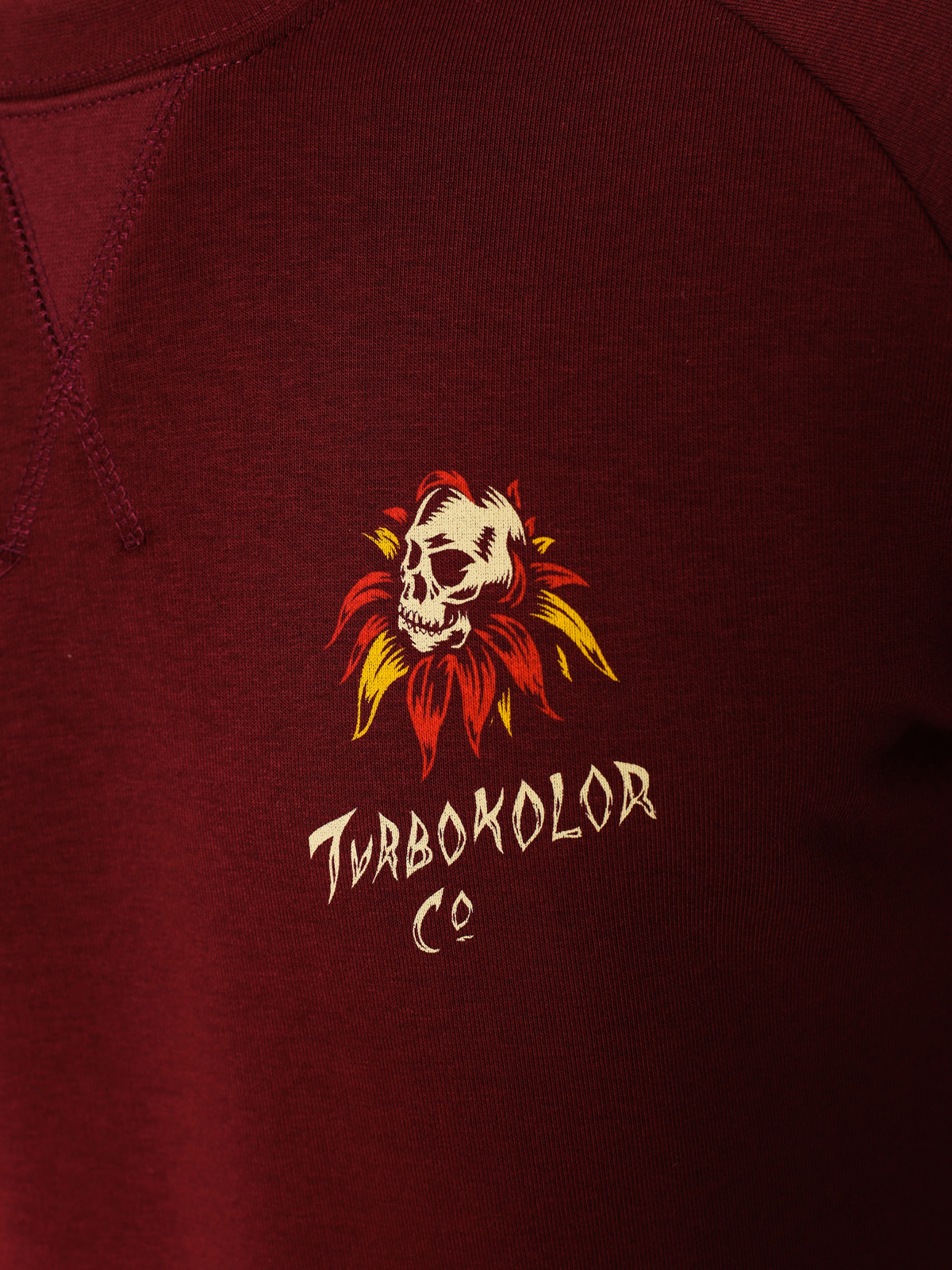 Turbokolor Sweatshirt Trust (burgundy)