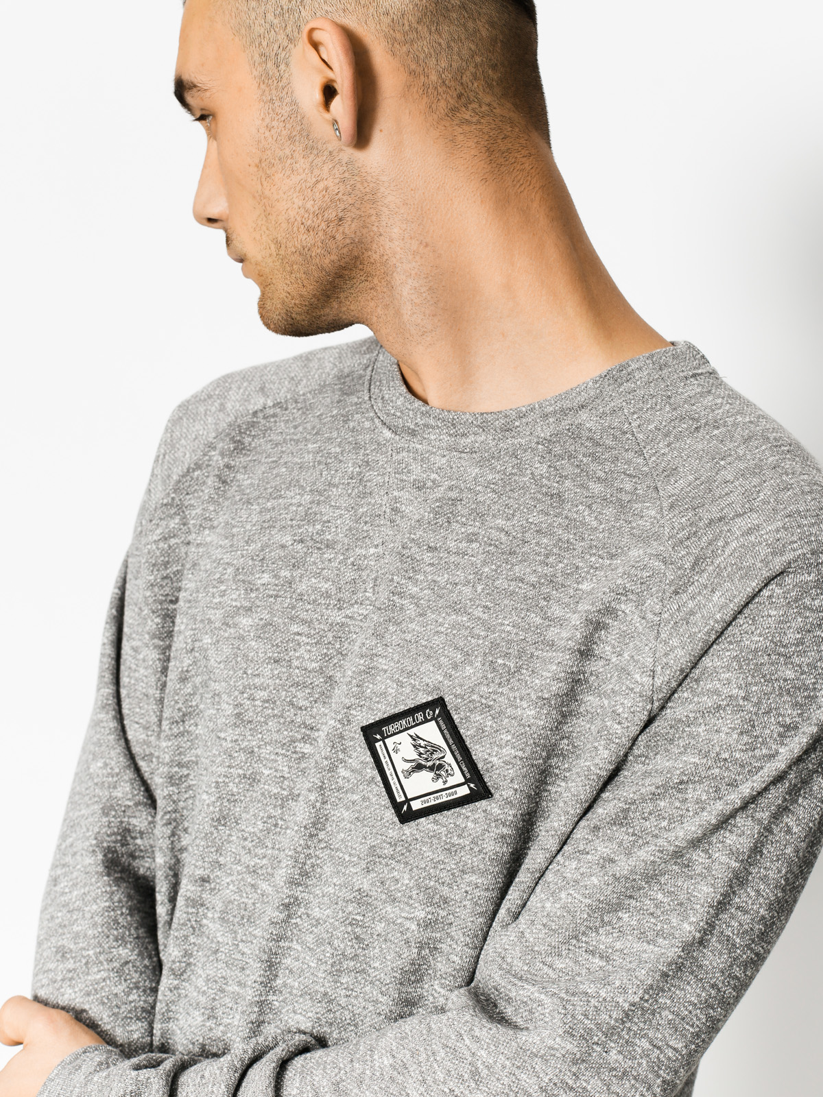 Turbokolor Sweatshirt Patch (grey)