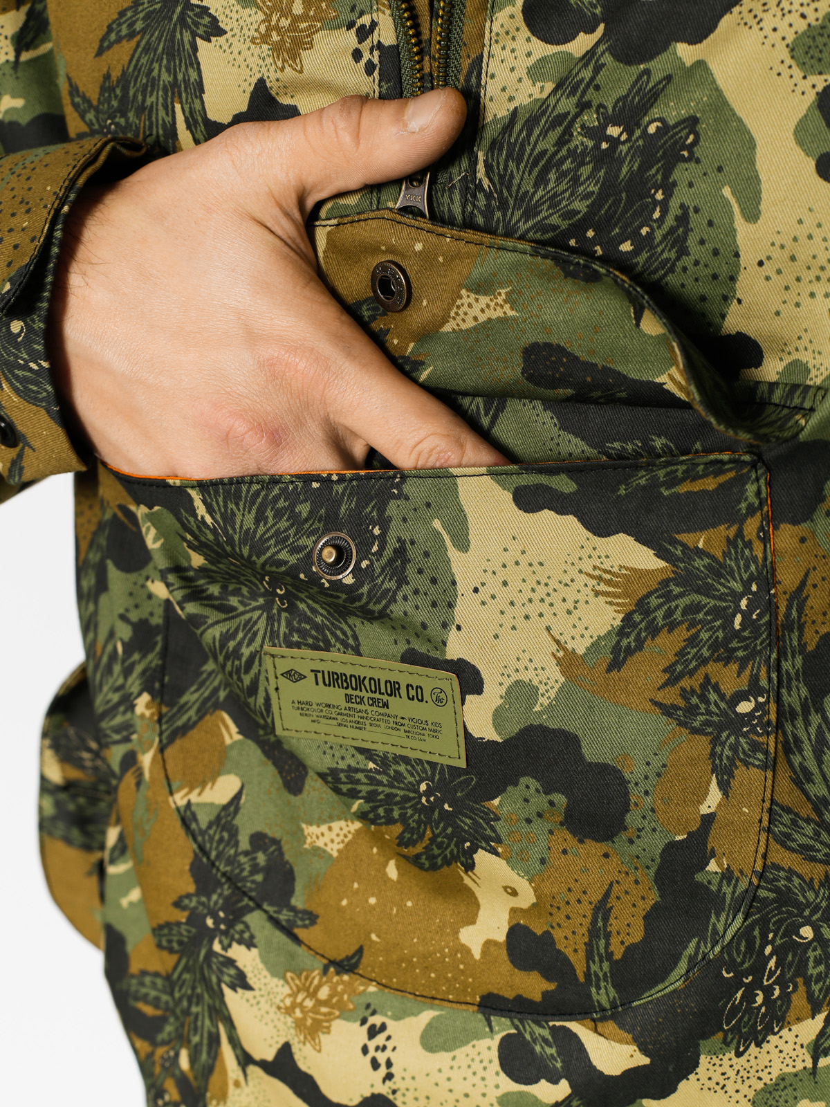 Turbokolor Jacket Freitag (weedland camo)