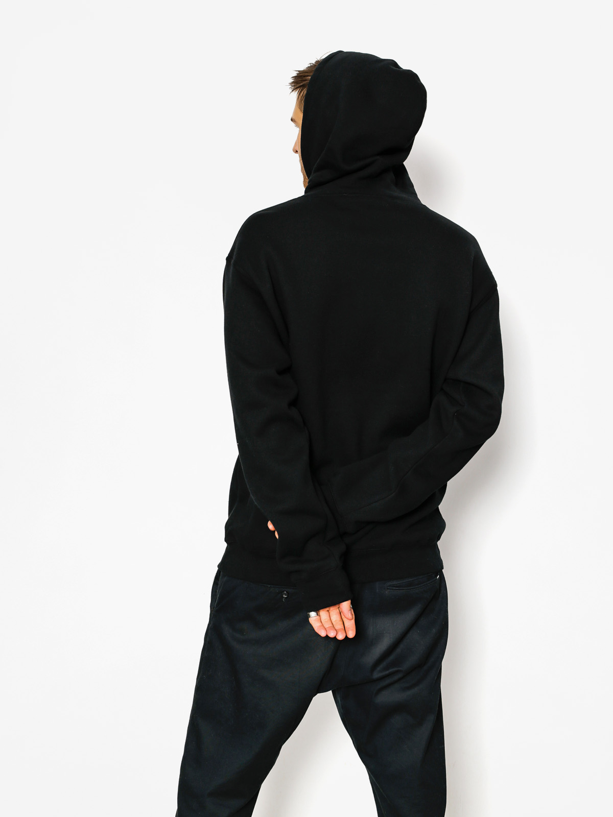 Grizzly Griptape Hoodie Bad Flag HD (black)