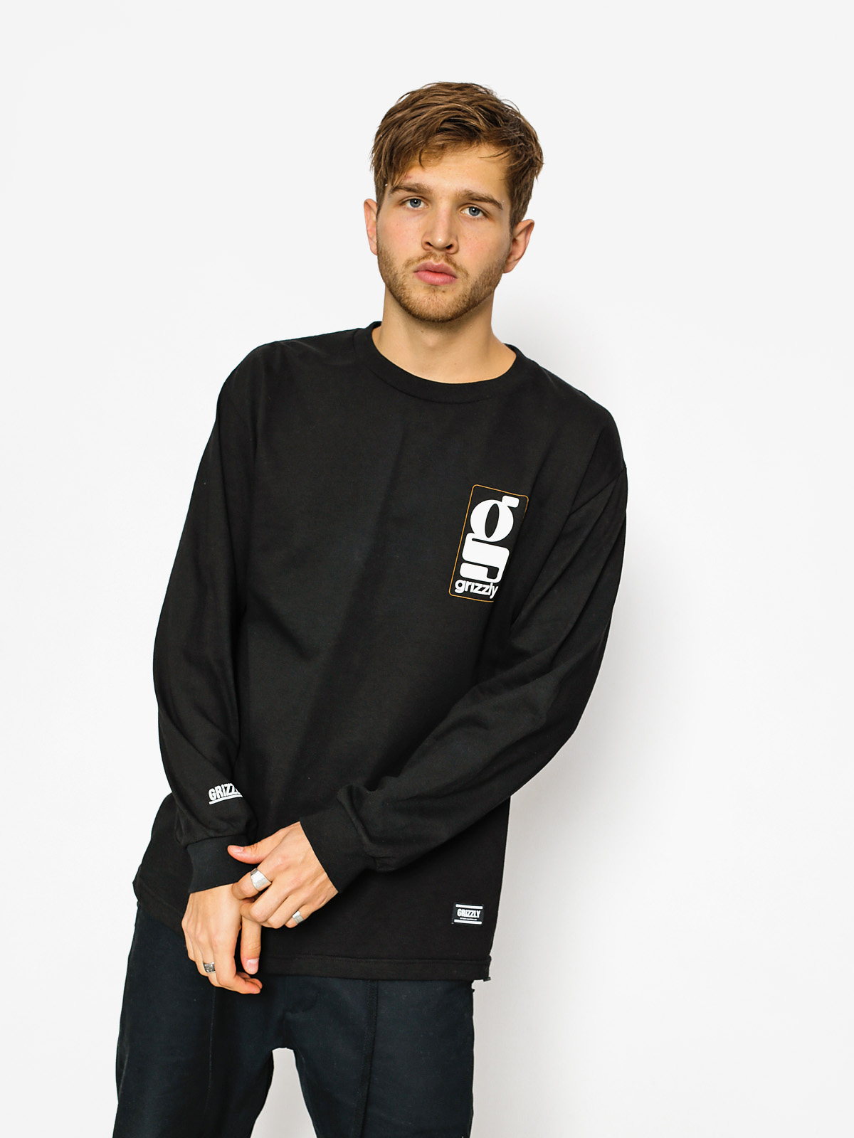 Grizzly Griptape Longsleeve Gentlemans (black)